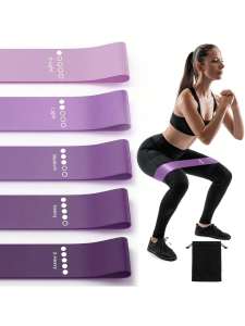 Fitness Elastic Resistance Bands Home Pilates Gym Yoga Resistance Bands Stretching Training Crossfit Sport Workout Equipment