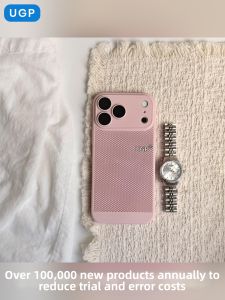 UGP | Elegant and Unique Pink Matte Protective Case for iPhone