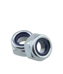 Set 10 cái M4-M12 tán keo ecu chống xoay đai ốc ecu khóa nhựa thép mạ M4-M12