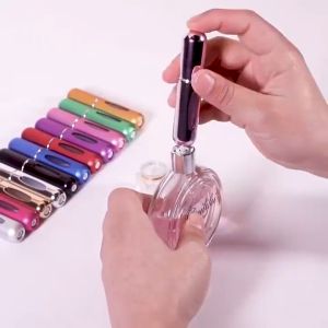 5ml Mini Refillable Perfume Bottle Spray Scent Pump Empty Portable Cosmetic Container Spray
