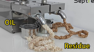 Máy ép dầu ăn thực vật 2 đầu ép đa năng chuyên nghiệp thương hiệu Mỹ cao cấp Septree B02S Plus 1900W - Hàng nhập khẩu