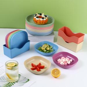 Creative Plastic Japanese Style Waste Dish for Bones and Food Residue