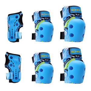 Thickened Childrens Protective Gear Set Skateboard Helmet Elbow Knee Protection for Boys And Girls Professional Protection