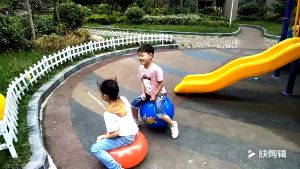 Mainan Anak Bola Jumping Ball Bulat 55 CM Bola Duduk Karakter Hopball Anak SNI Olahraga Toys