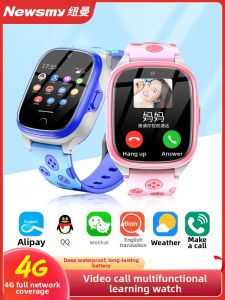 Newman Flagship Childrens Smart Watch Waterproof Multi-functional Student Phone 4G Full Network Coverage for Boys And Girls
