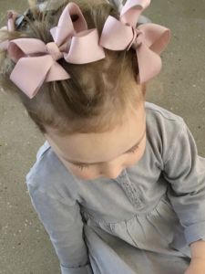 Lola Baby Bow Ties Childrens Hair Accessories Side Clips Girls Large Butterfly Knot Hair Clips Casual Style Kids Fashion