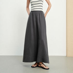 PEACEBIRD | Relaxed Fit Straight Leg Cropped Trousers