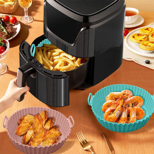 YHOME Loyang Air Fryer Bahan Silikon Tahan Panas Dapat Dipakai Ulang Anti Lengket / Air Fryer Silicon Y228