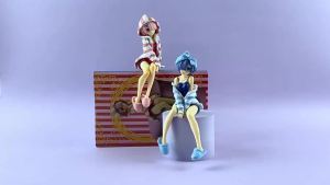 Bandai | Anime Character Model Zero Rem & Ram Desktop Ornaments Collectible Figures Decorative Statues for Fans And Collectors