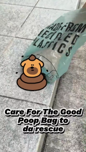 Care For The Good | CFTG - Eco-friendly Dog / Pet Poop Bogs (120 bags - 8 rolls x 15 bags)