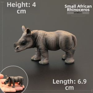 MENGSILE | Educational Animal Toy Model Rhinoceros