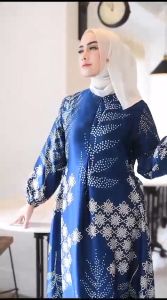 Gamis Amoora Motif // Gamis Lebaran Mewah 2024 // Gamis Kekinian Terbaru