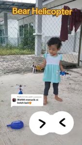 现货 Family Flying Toys 暴力熊益智玩具摆件 Violent bear LED Toys 生日礼物 Birthday Gift 暴力熊 送男友节日礼物 Hand Sensor Induction Control Fun Mini RC Aircraft toy for Kids with LED Lights Rechargeable Battery