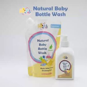 Hntob 400 ml Baby Bottle Nipple Cleanser Wash Bottle Pump 400ml and Refill Pack Sold by Separate