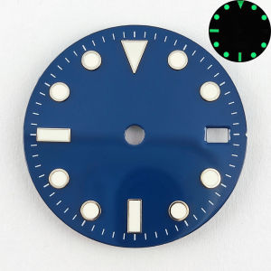 NH35/NH36 Dial 28.5mm Watch Dial With Date Window Luminous Fit NH35 NH36 Movement Watch Accessories Watch Parts