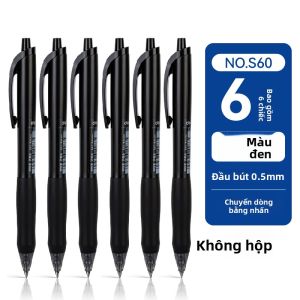 deli | Bút Gel Bấm Đa Màu Mượt Mà 0.5mm Thân Thiện Với Kỳ Thi