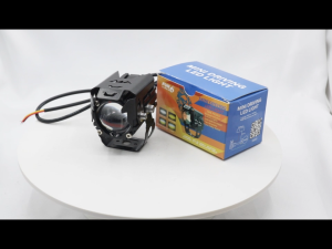 【FUN TIMES】Devil Eye 40W 8 Modes Mini Driving Light 1 Pair (2pcs) LED High Beam & Low Beam  Universal