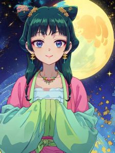 BILIBILI | The Apothecary Diaries Anime Theme 5D DIY Full Round Diamond Painting Home Living Room Bedroom Bar Aesthetic Decoration