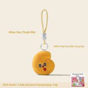 JIUJI | Chuông Khóa Đồ Chơi Bông Kỹ Thuật Số Cá Nhân Hóa