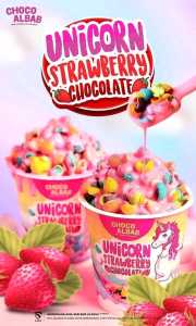Unicorn Strawberry Chocolate CHOCO ALBAB