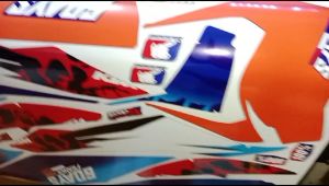 Stiker Decal Stiker Striping KTM 150 /250 2020 - 2023 Full Body Fullset Bebas Reques Dekal Setiker KTM 250 2020 - 2023 Full Body