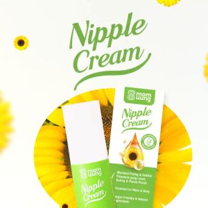 Mom Uung NATURAL INGREDIENTS Nipple Cream Food Grade Aman Masuk Mulut Bayi Vegan Friendly Krim Puting Payudara Lecet Salep Nipplecream Momuung Bandung