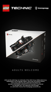 [BrickMonster] LEGO 42232 Technic Koenigsegg Sadairs Spear Megacar