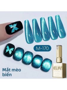 1 Hộp 15ML Gel Móng Mắt Mèo Biển Bán Vĩnh Cửu Sử Dụng Tia UV/LED Trang Trí Móng Tay Tự Làm/Thư Viện Làm Móng Bộ Sưu Tập Xuân Hè Acrylate/Carbamate Copolymer