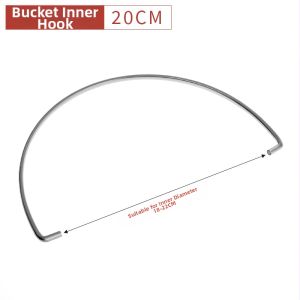 Rust-Proof Bucket with Handle Accessories