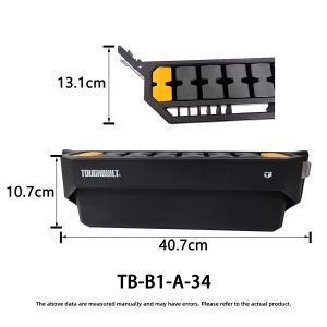 Stackable Tool Storage with Organizer Box