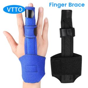 VTTO 1PCS Finger Splint Immobilizer Thumb Care Adjustable Waist Support Stabilizer Treatment Sprains Pain Relief Care