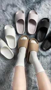 Dép quai ngang Duwa đúc nguyên khối cao cấp vân nhám siêu bền-Hàng Chính Hãng