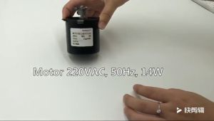 1 Set 60ktyz Synchronous Motor 220V with Gear and Chain for Egg Incubator Parts Set