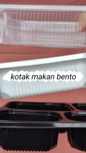 Kotak Makan Mika Bento Bekal Makan Tahan Panas 4Sekat Box Catering Kekinian Food Grade Premium Quality Bisa di Microwave