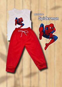 Terno Sando and Jogger Pants Set for Kids Boys Sublimation Prints