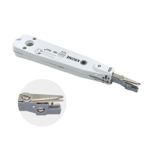 TISHRIC Original Gray Krone  Professional Telecom Phone Wire Cable Lsa-plus RJ11 RJ45 Optical Punch Down Network Tool Kit