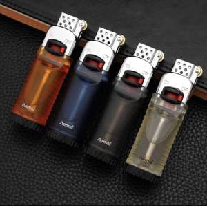 ไฟแช็ค ปรับระดับ ไฟลอย ไฟต่ำ จุดปล่อยแช่ไว้ได้ ไฟแช็คเติมแก๊ส ไม่เติมสารไวไฟในตัวสินค้า ตรวจเช็คสินค้าแพคห่อบับเบิ้ลกันกระแทกจัดส่ง2รอบรอบสุดท้าย6โมงเย็น