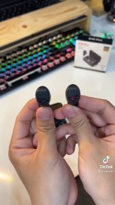 Tai nghe bluetooth không dây M19 - M10 - S10 - F9 Pro cảm ứng vân tay hỗ trợ đàm thoại nghe nhạc màn hình led có đèn pin