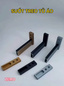 Suốt Treo Tủ Áo Vàng Đồng Xước (gửi hàng thanh 1m) (CẦN GỬI THANH 3m LH SHOP)
