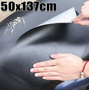【Swan Home】Thickened DIY Sofa Repair Patch 50x137CM Self-adhesive Home Furniture Table and Chairs Fixation Repair Wear-Resisting Artificial Leather