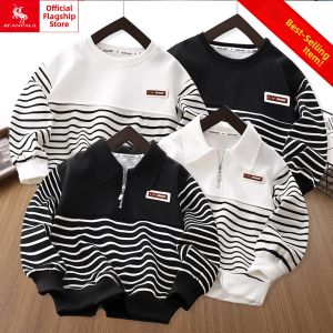 JIFANPAUL | Spring and Autumn Boys Half-Zip Korean Style Hoodie
