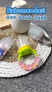 Empeng Buah Bayi BABY LEON Baby Teether Gigitan Bayi Fruit Feeder Empeng Dot Bayi Fruit Pacifier GG-01