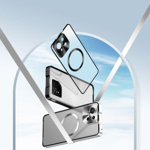 Push pull frosted backboard Case for Asus ROG Phone 9 8 Phone8 Phone9 Pro FE Wireless Charging Shockproof Magnetic Armor Cover