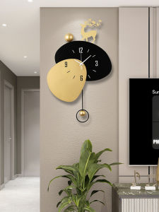 Clock Wall Clock Living Room Dining Table Background Wall Fashion Creative Decoration Quartz Clock Nordic Simple Modern Mute Clock