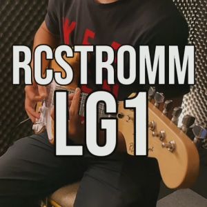 Stratocaster (MONOCHROME Color) Electric Guitar Tremolo (SSS) Single Coil Pick Up ( RCStromm Gamma / L-G1 / LG1 / LG-1 )