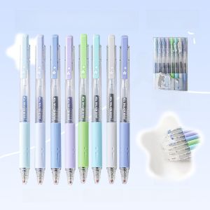 RosyPosy Colorful Neutral Pen High Aesthetic Value INS Style Note Taking Highlighting Memo Notebook Writing Business Supplies