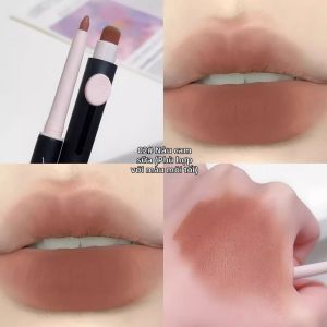 Bút Kẻ Môi Chống Nước Dài Lâu và Cọ Kết Hợp Màu Nude