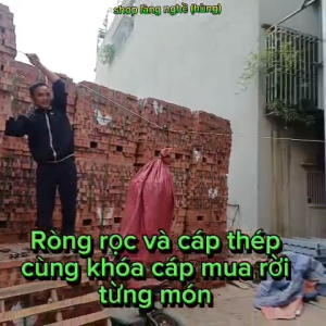 Ròng rọc dòng dọc cáp khoá cáp dùng để tời nông sản