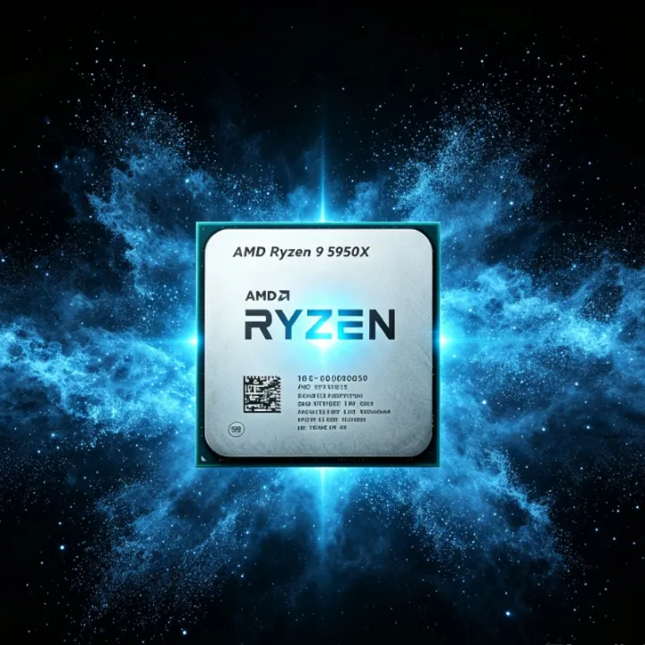 AMD | AMD R9 5950X Desktop Processor 16‑Core Socket AM4 Without Cooler For Gaming And Productivity Desktop Computer