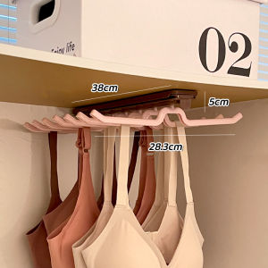 Giá Treo Đồ Lót Đa Năng Có Móc Treo Áo Vest Dùng Tại Nhà Tủ Quần Áo Ký Túc Xá Không Cần Khoan Móc Quần Áo Nhiều Móc